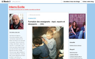 education.blog.lemonde.fr website preview