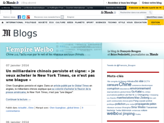 weibo.blog.lemonde.fr website preview