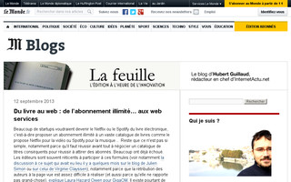 lafeuille.blog.lemonde.fr website preview