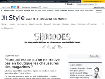 shooooes.blog.lemonde.fr website preview