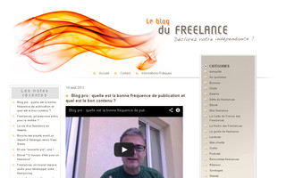 blog.freelance.com website preview