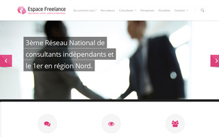 espace-freelance.com website preview