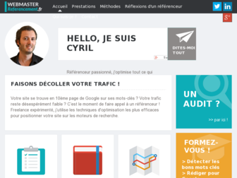 webmaster-referencement.fr website preview