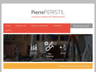 pierre-peristil.fr website preview