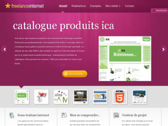 freelance-internet.com website preview