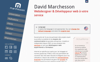 marchesson.com website preview