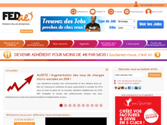 federation-auto-entrepreneur.fr website preview