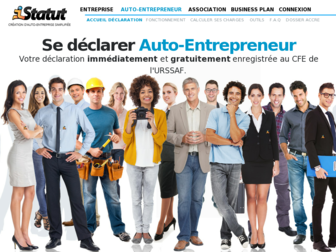 auto-entrepreneur.istatut.com website preview