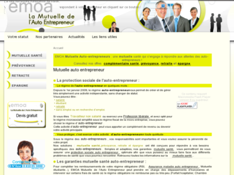mutuelle-autoentrepreneur.fr website preview