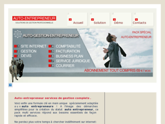 auto-gestion-entrepreneur.fr website preview