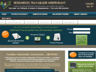 ressources-travailleur-independant.com website preview