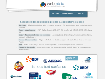 web-atrio.com website preview