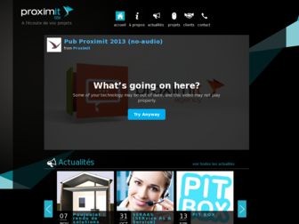 proximit-ssii.fr website preview