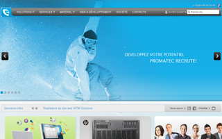 promatec.tm.fr website preview
