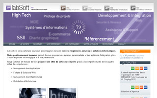 labsoft.fr website preview