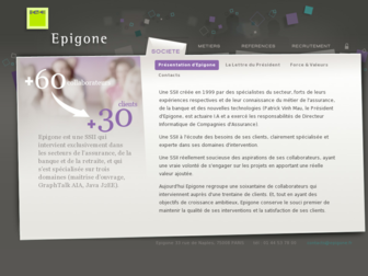 epigone.fr website preview