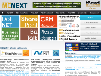 mcnext.com website preview