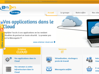 sysdis.fr website preview