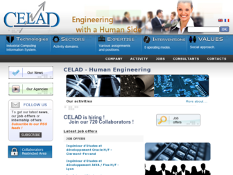 celad.com website preview