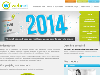 webnet.fr website preview