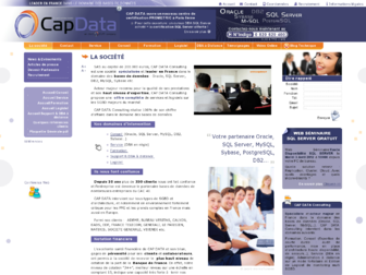 capdata.fr website preview