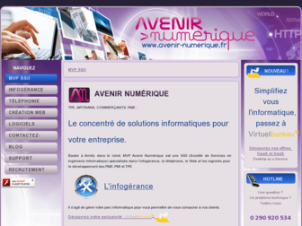 avenir-numerique.fr website preview