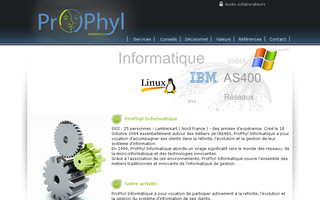 prophyl.com website preview