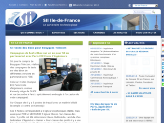 idf.groupe-sii.com website preview