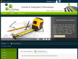 e-mothep.fr website preview