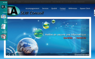 slmconseil.fr website preview