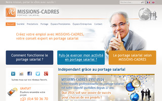 missions-cadres.com website preview