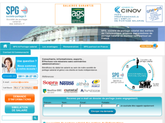 societe-portage.fr website preview