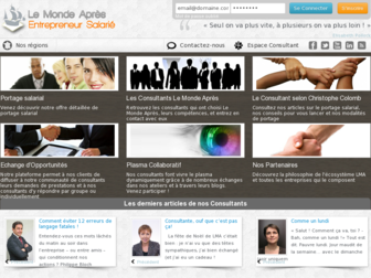 lemonde-apres.com website preview