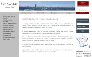 wagram-portage.fr website preview