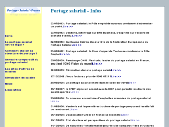 portage-salarial-france.com website preview