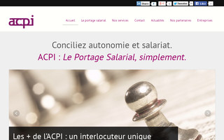 acpi.fr website preview