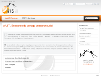 aasti.fr website preview