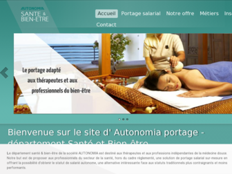 portage-sante-bien-etre.fr website preview