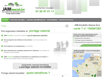 jamimmobilier.fr website preview