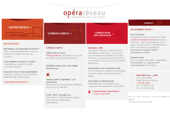 operareseau.com website preview