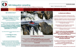 adequation-consulting.com website preview