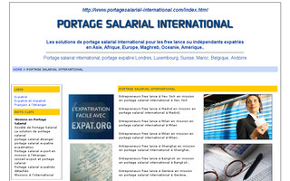 portagesalarial-international.com website preview