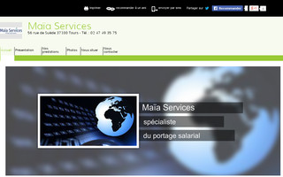 maiaservices.com website preview
