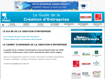 guidedelacreationdentreprise.com website preview