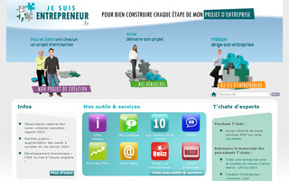jesuisentrepreneur.fr website preview