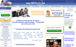statutsonline.com website preview