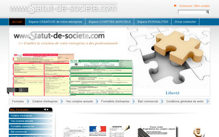 statut-de-societe.com website preview