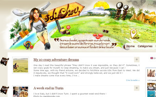 juliachou.fr website preview