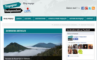 voyageur-independant.com website preview