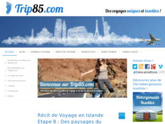 trip85.com website preview